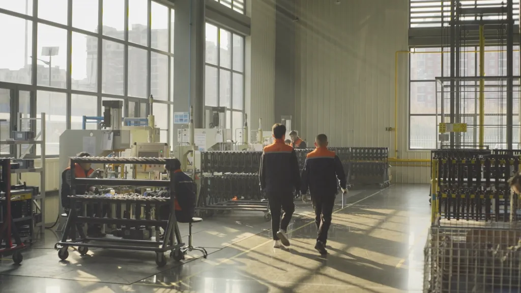 Magene smart factory image showing manufacturing and production capabilities
